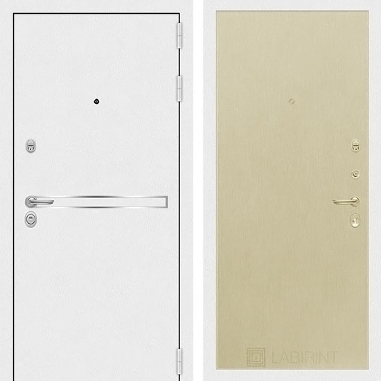Входная дверь Лабиринт Лайн 05 Белёный дуб