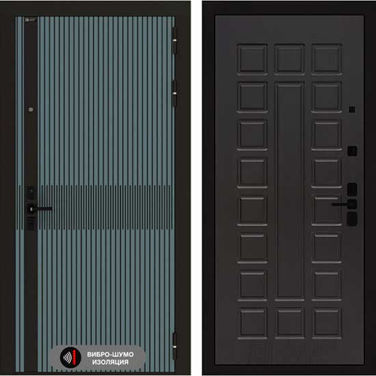 Входная дверь Лабиринт ISSIDA 04 Венге