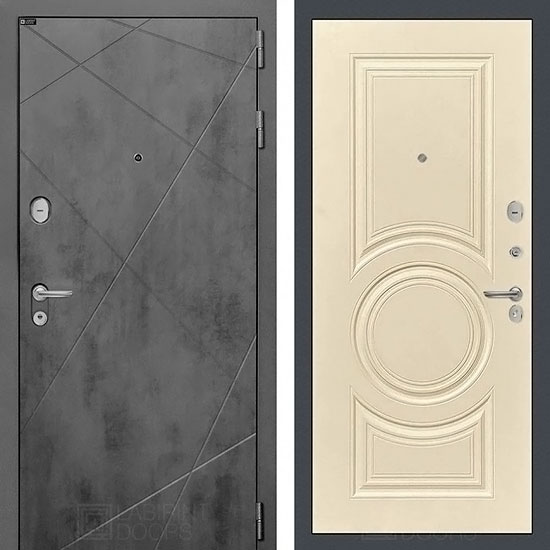 Входная дверь Лабиринт Loft 23 Шампань софт