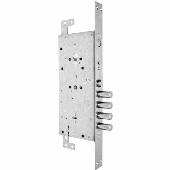 Входная дверь Лабиринт ISSIDA с зеркалом Максимум Сандал белый