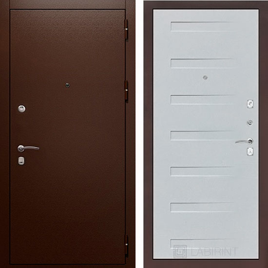 Входная дверь Лабиринт Classic 14 Дуб Кантри