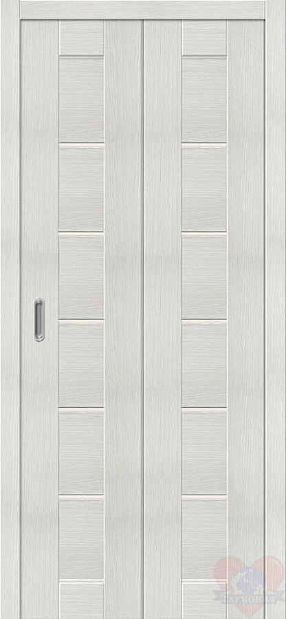 Складная дверь книжка экошпон Порта-22