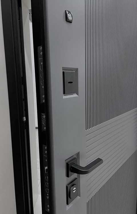 Входная дверь Бункер BN-05 ФЛ-291 Бетон серый