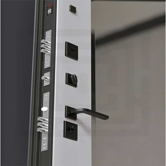 Входная дверь Лабиринт Carbon 31 (Белый софт)