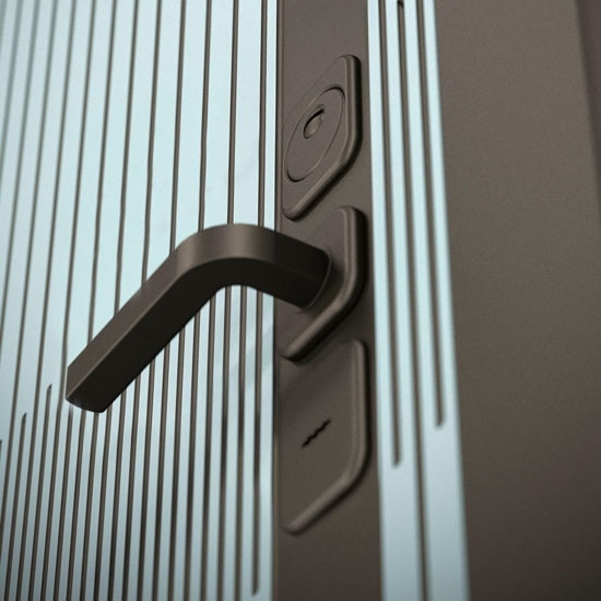 Входная дверь Лабиринт ISSIDA с зеркалом Максимум Сандал белый