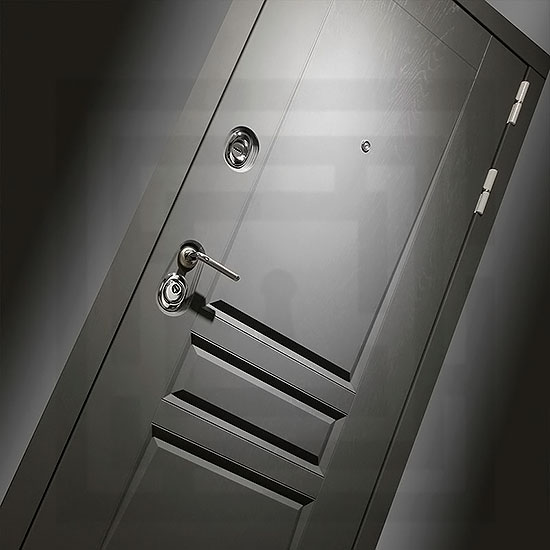 Входная дверь Лабиринт Платинум 19 с Зеркалом Белый Софт