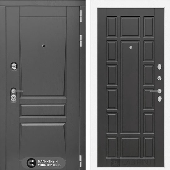 Входная дверь Лабиринт Платинум 12 Венге