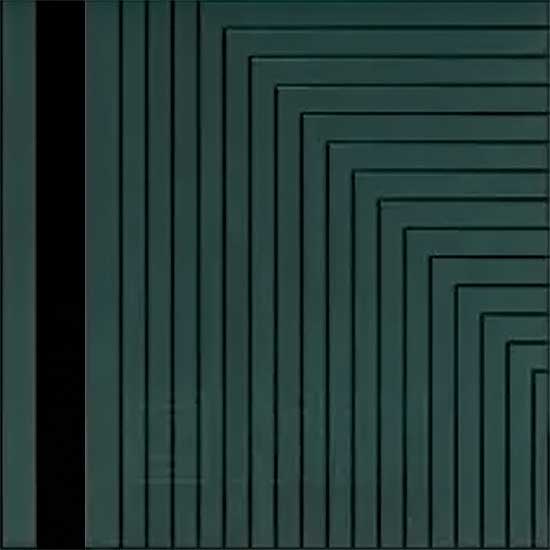 Входная дверь Лабиринт CREDOR с зеркалом Панорама Черный кварц