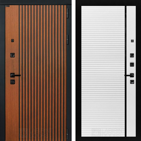 Входная дверь Лабиринт Storm 22 Белый софт