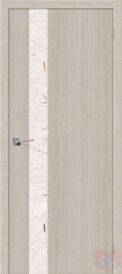 Дверь межкомнатная экошпон Порта-51 Crosscut