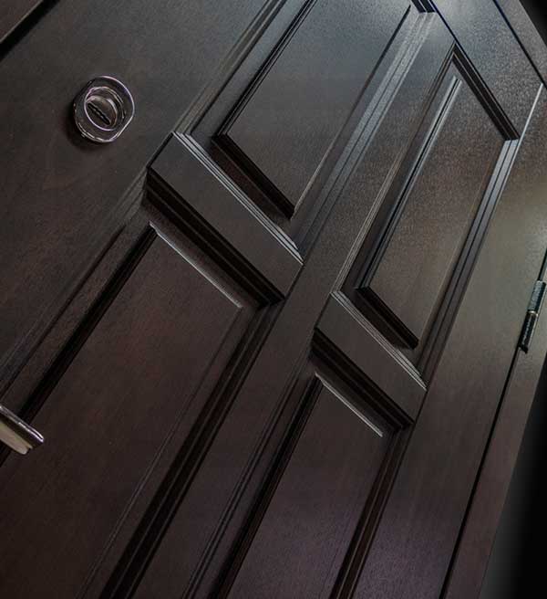 Входная дверь Лабиринт Лондон Термо 11с терморазрывом Графит софт