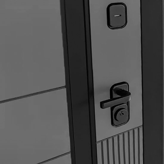 Входная дверь Лабиринт EVOLAB 24 Графит софт