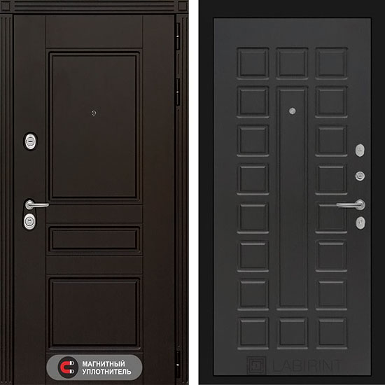 Входная дверь Лабиринт Мегаполис 04 Венге