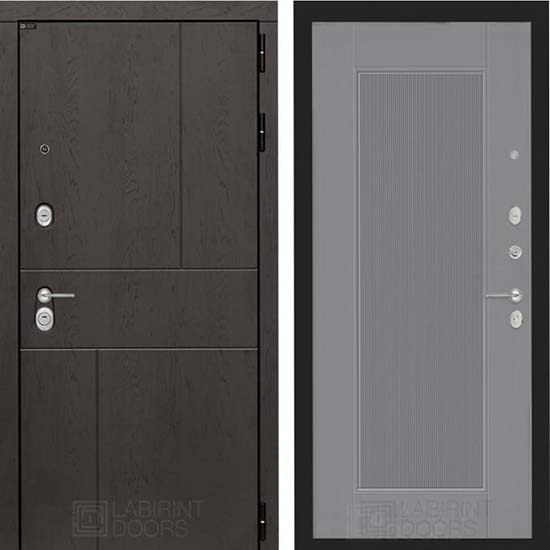 Входная дверь Лабиринт УРБАН 30 Астрод Грей софт