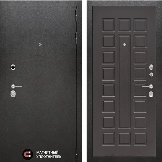 Входная дверь Лабиринт Silver 04 Венге