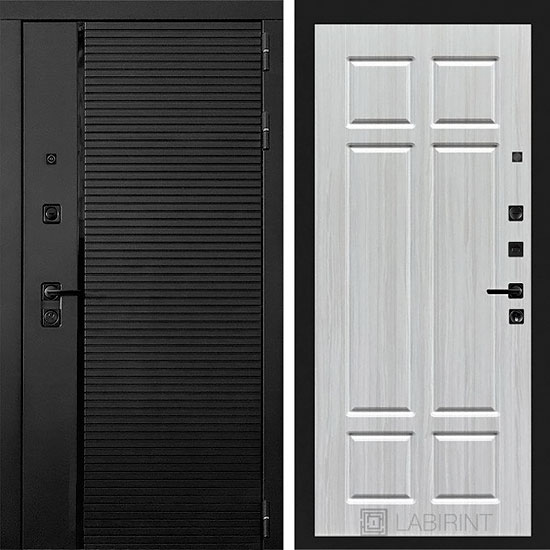 Входная дверь Лабиринт Piano 08 Кристал вуд