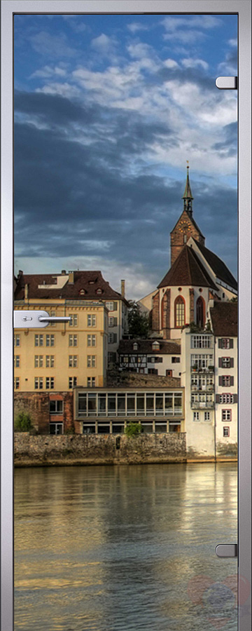 Стеклянная дверь Прованс