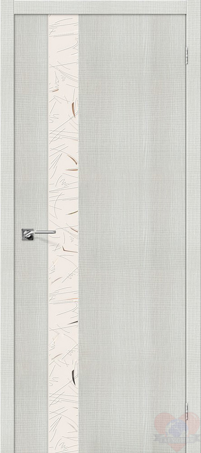 Дверь межкомнатная экошпон Порта-51 Crosscut