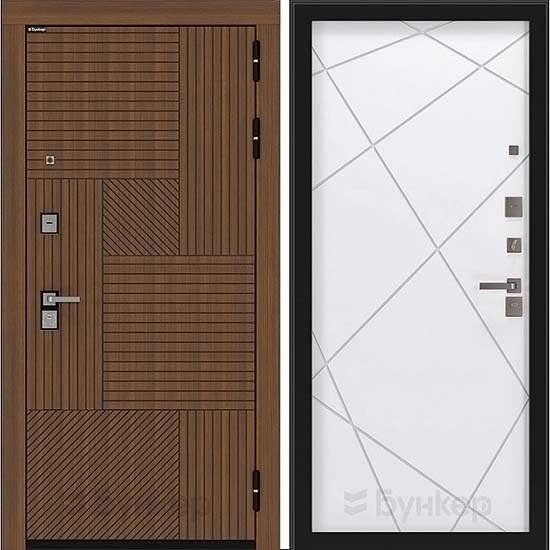 Входная дверь Бункер BN-07 ФЛ-291 Белый софт