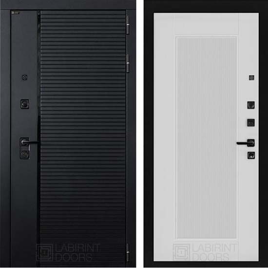 Входная дверь Лабиринт Piano Астрод 30 Белый софт