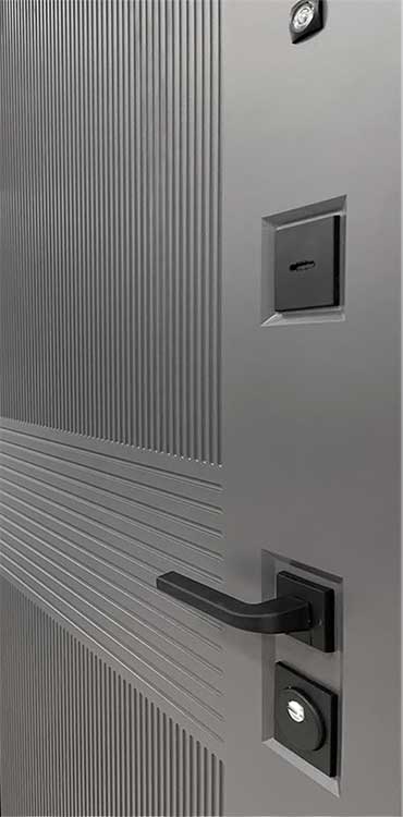 Входная дверь Бункер BN-05 ФЛ-291 Бетон серый