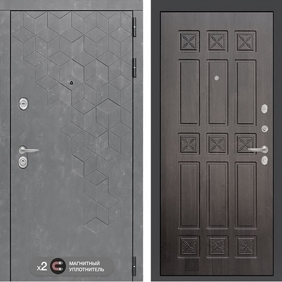 Входная дверь Лабиринт Бетон 16 Almon 28