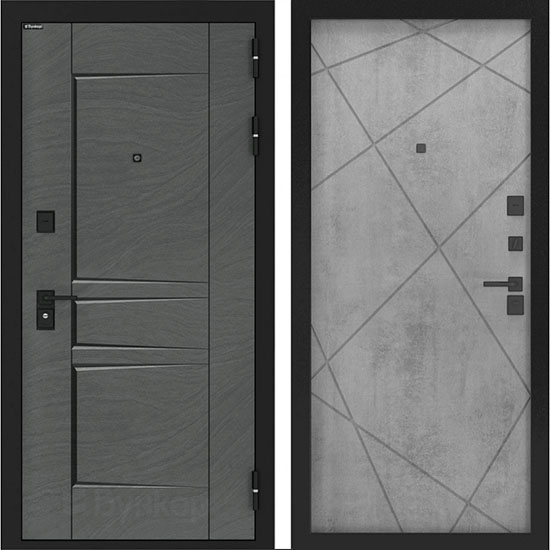 Входная дверь Бункер BN-04 ФЛ-291 Бетон светлый