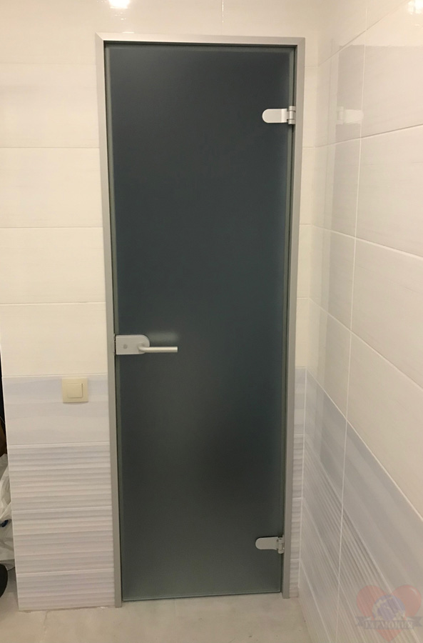 Стеклянная межкомнатная дверь Лайт - Сатинато Белое