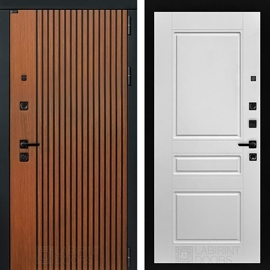 Входная дверь Лабиринт Storm 03 Белый софт