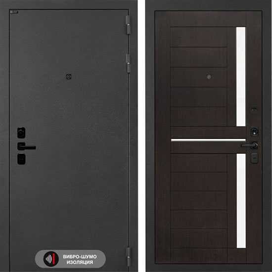 Входная дверь Лабиринт ACUSTICLAB 02 Венге